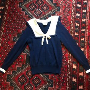 Vintage sailor style sweater